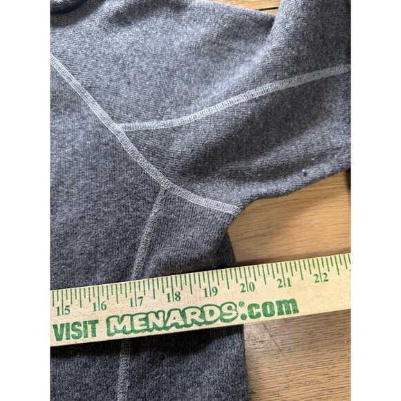 PRANA‎ Cowl Neck Sweater Size Large Drawstring Wool Blend Long Sleeve Preppy - Picture 5 of 10